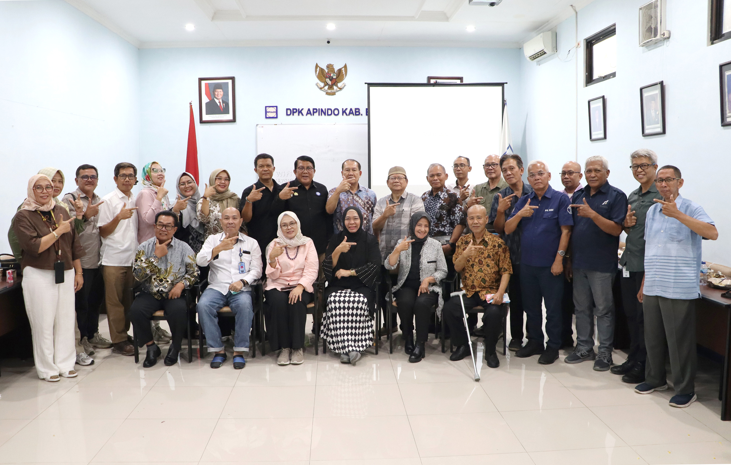 Acara Rapat Kerja Pengurus DPK APINDO Kabupaten Bogor